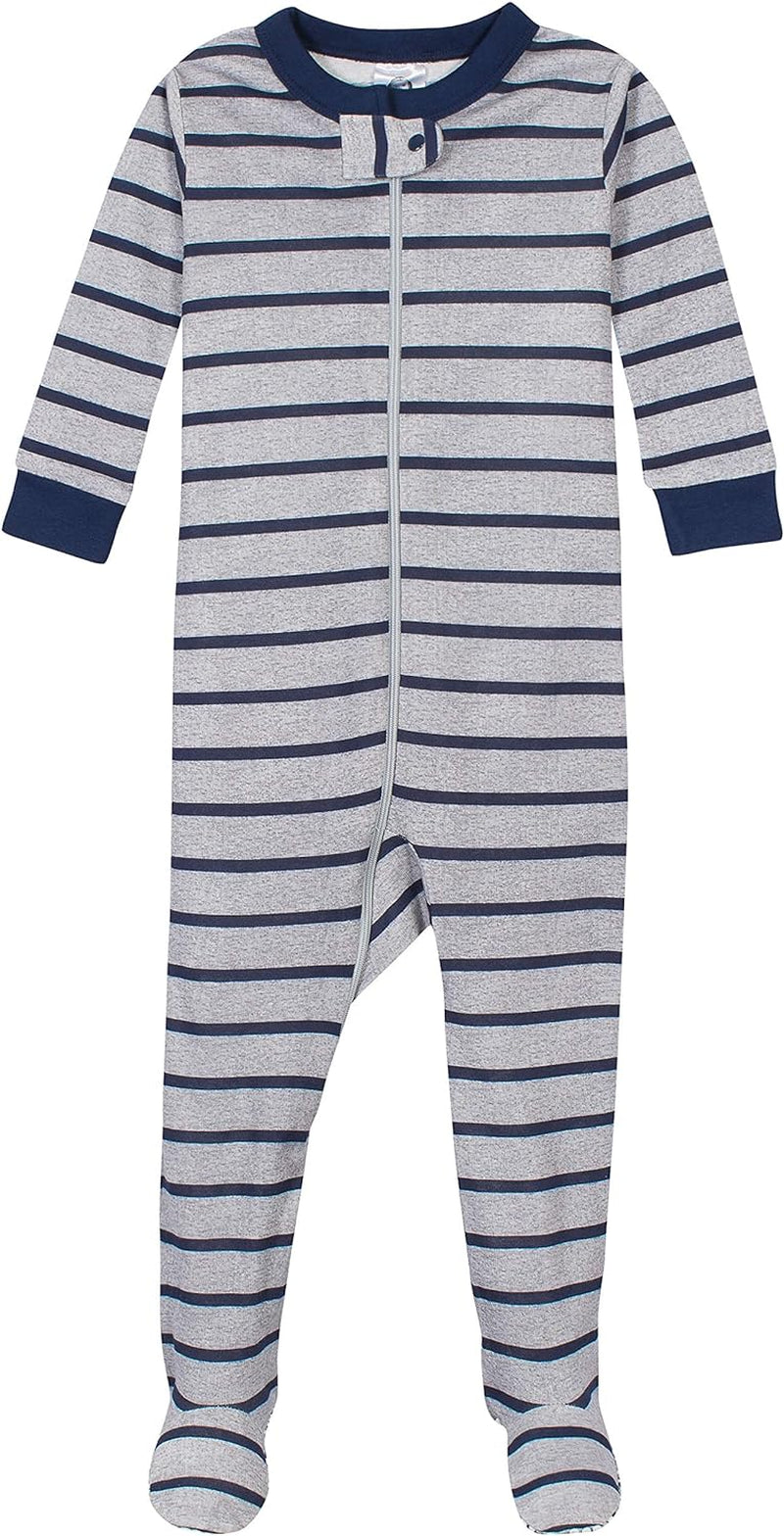 Baby Boys' 2-Pack Footed Pajamas