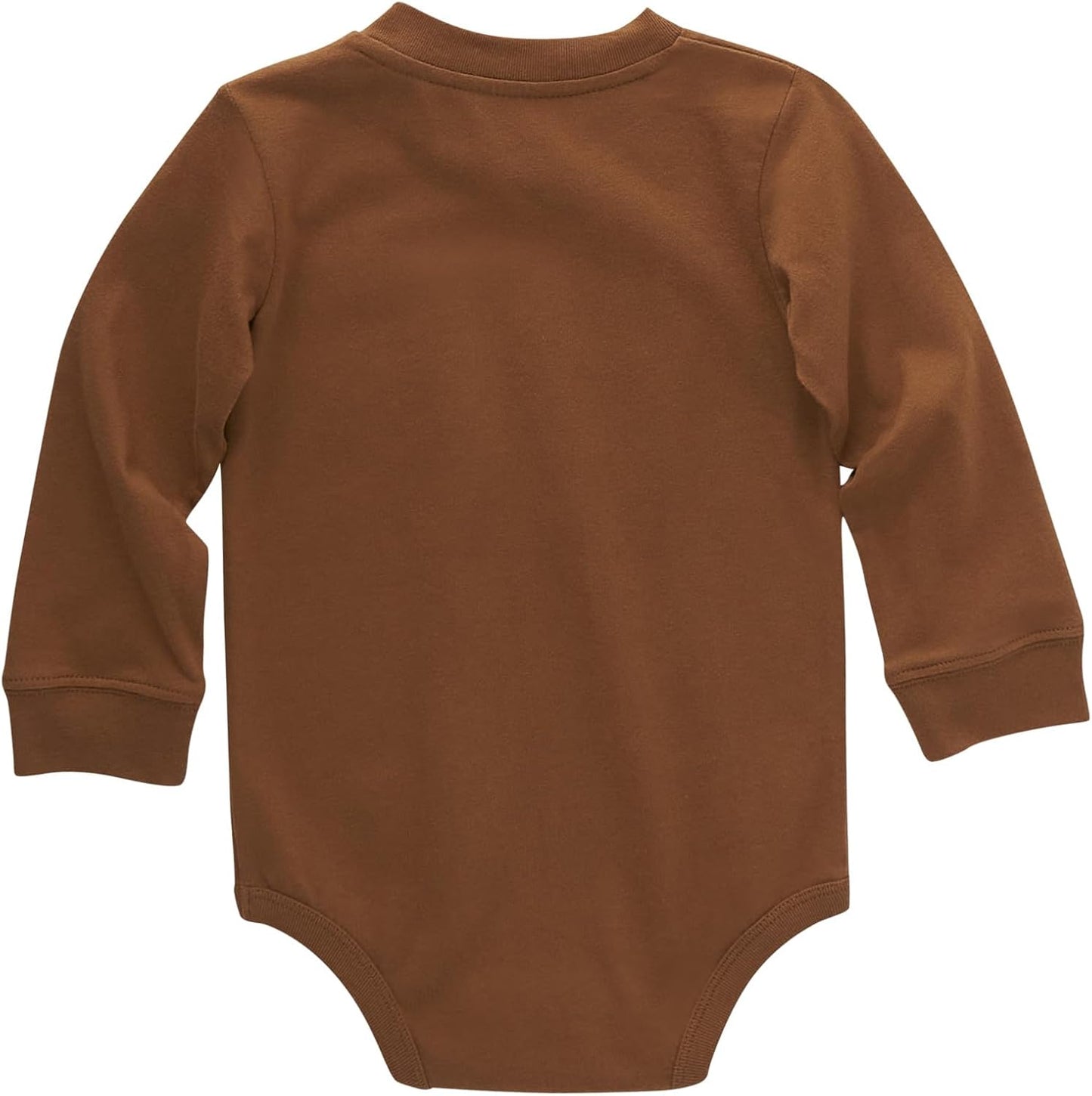 Unisex Baby Long-Sleeve Pocket Bodysuit