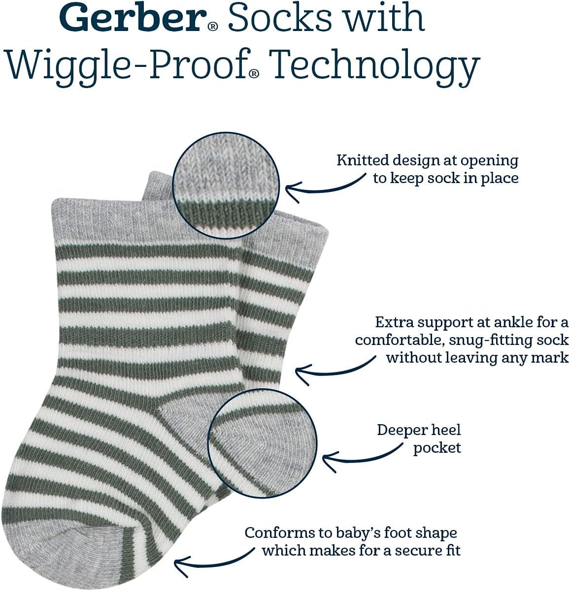 Baby Girls' 6-Pair Sock