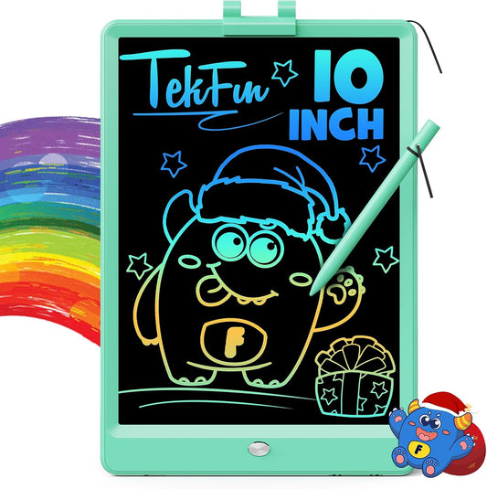 Kids Toys 10Inch LCD Writing Tablet, Mess Free Coloring Doodle Board, Drawing Pad for Kids Games Educational Toys for Ages 3-10 Girls Boys (Green)