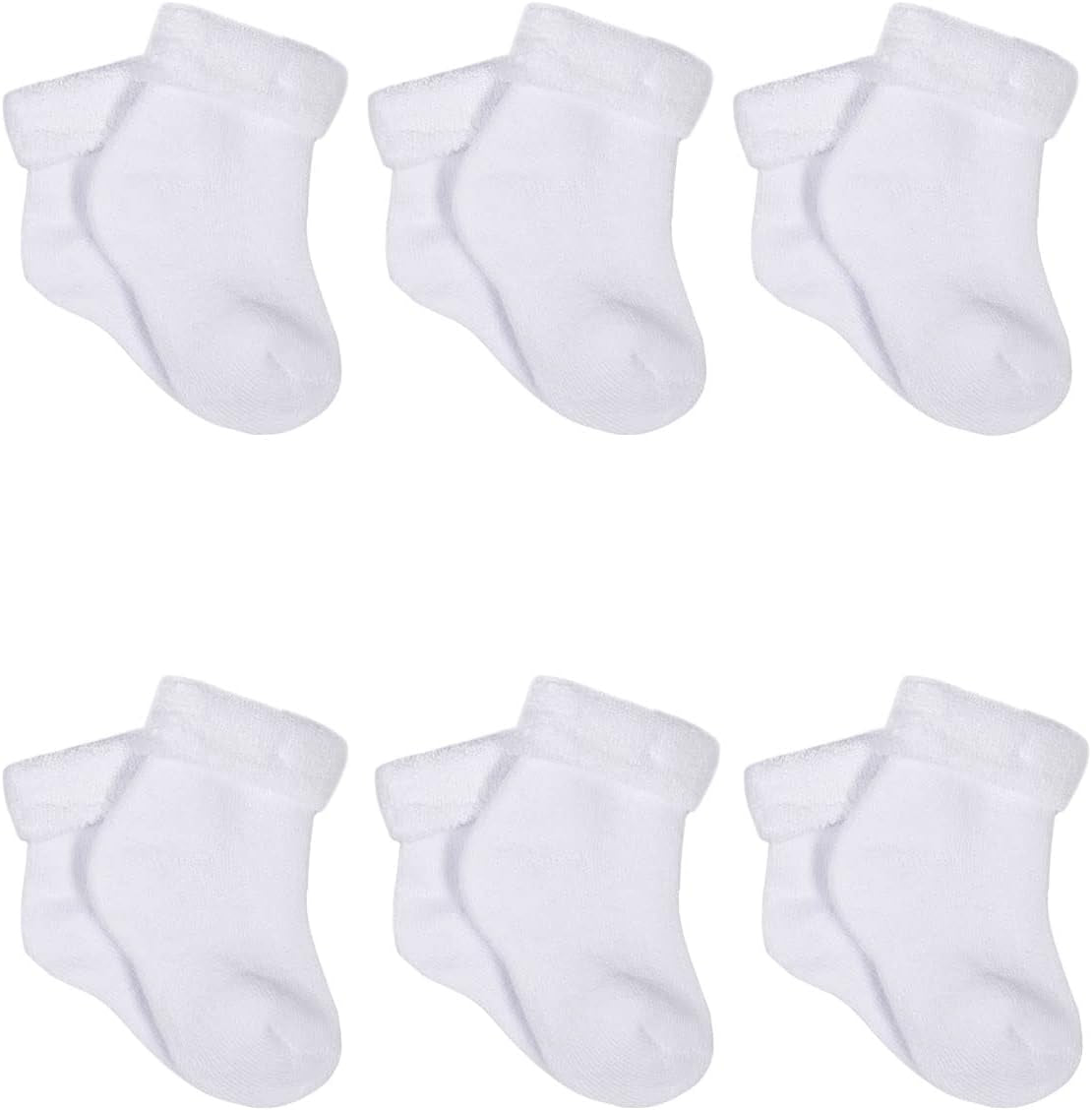 Baby Girls' 6-Pair Sock