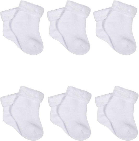 Baby Girls' 6-Pair Sock