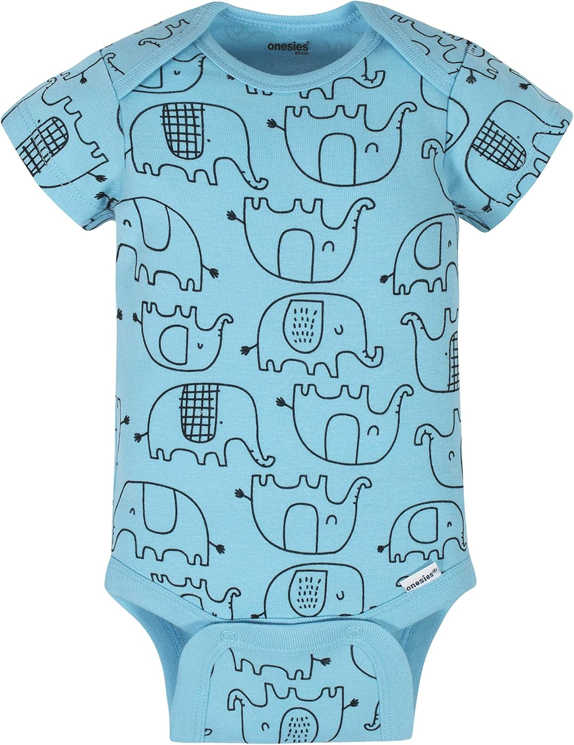 Unisex-Baby 8-Pack Short Sleeve Mix & Match Bodysuits