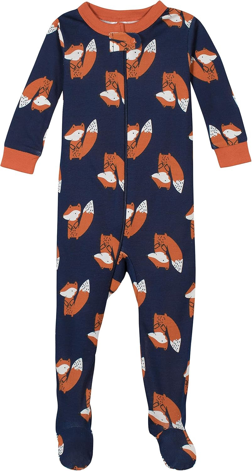 Baby Boys' 2-Pack Footed Pajamas