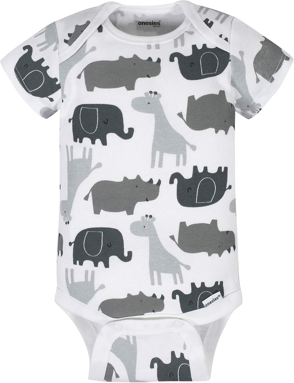 Unisex-Baby 8-Pack Short Sleeve Mix & Match Bodysuits