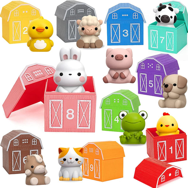 Playful Farm Friends Learning Set