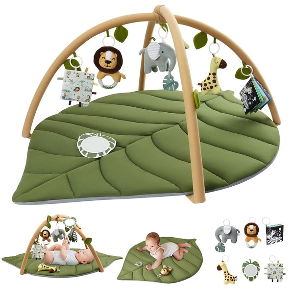 Blissful Leaf Baby Play Gym